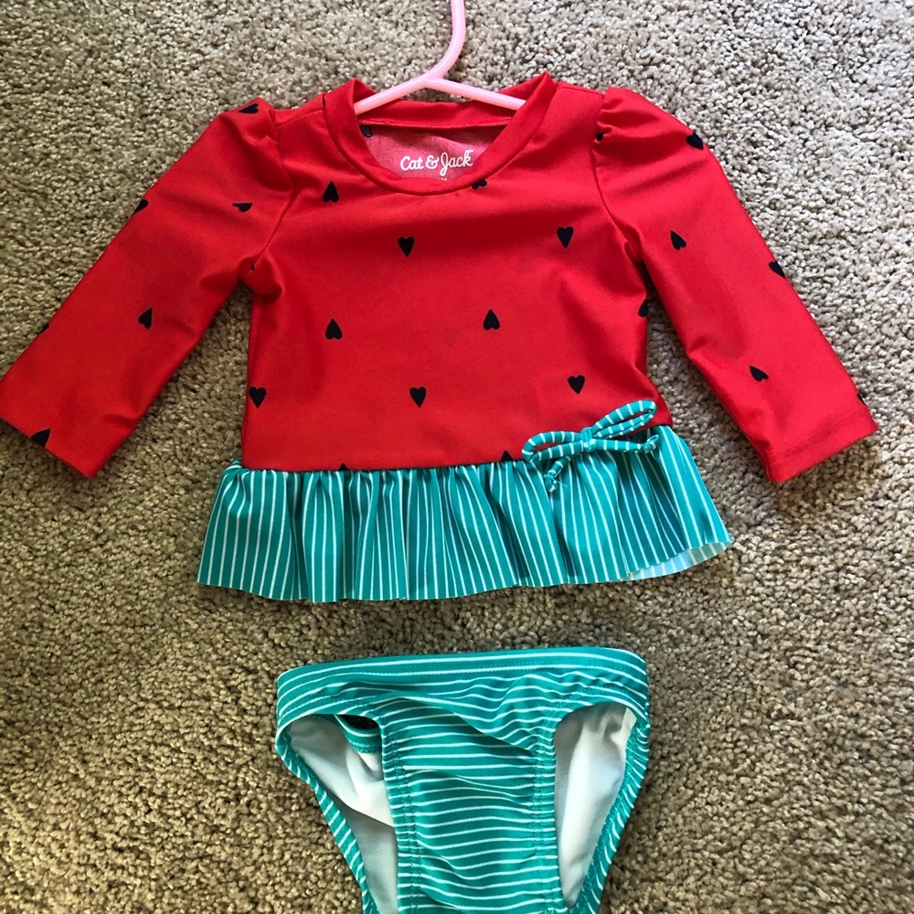Baby girl bathing suit